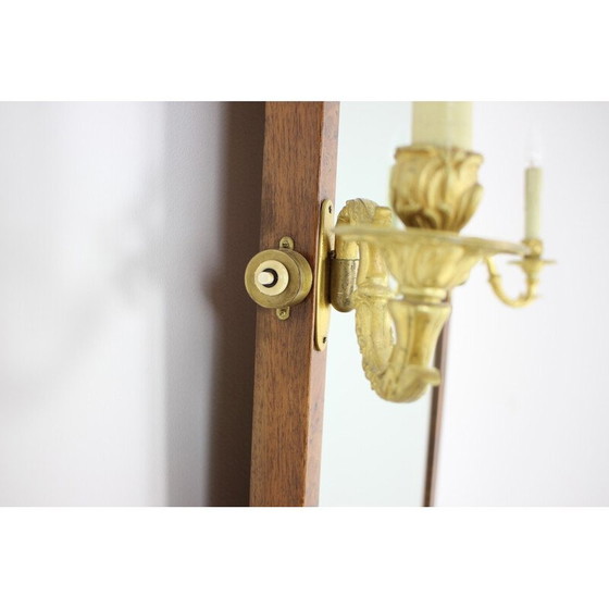 Image 1 of Vintage Schminktisch mit Schrank, Tschechoslowakei 1920