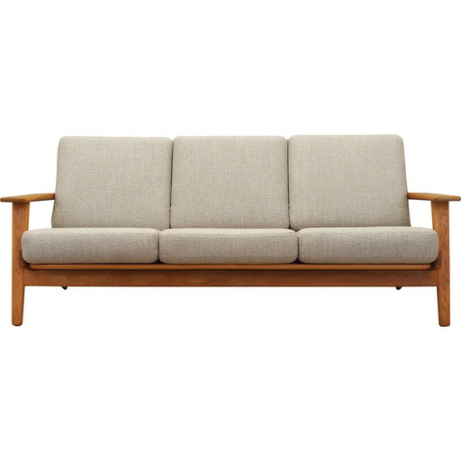 Vintage-Sofa aus Eiche von Hans J. Wegner für Getama, 1960er Jahre
