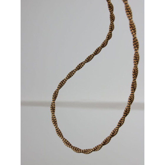 Image 1 of Mid Century Pendelleuchte aus Glas und Messing