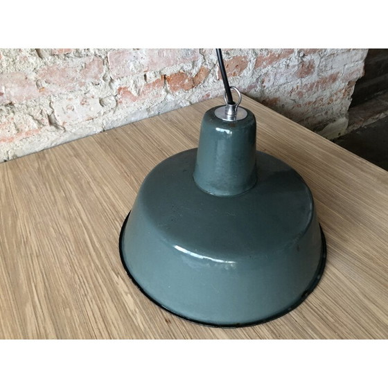 Image 1 of Industrielle Hängelampe aus der Fabrik von Wilkasy A23, 1960er Jahre
