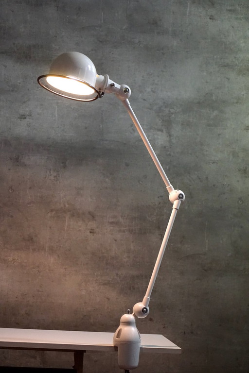 Industrielle Klemmlampe von Jielde, 1960er