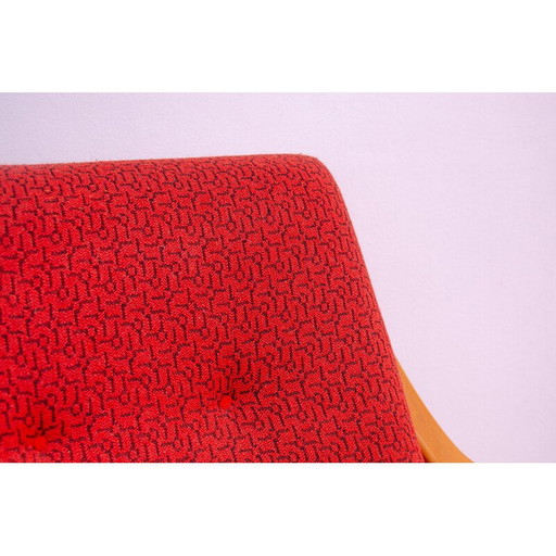 Paar alte Bugholzsessel von Jaroslav Šmídek für Jitona, Tschechoslowakei 1960