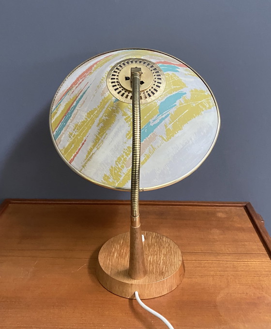 Image 1 of Temde-Schreibtischlampe aus den 1960er Jahren mit flexiblem Schwanenhals