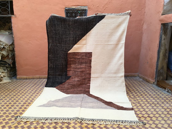 Image 1 of Kelim Boujaad Berber Teppich 315 X 201 Cm