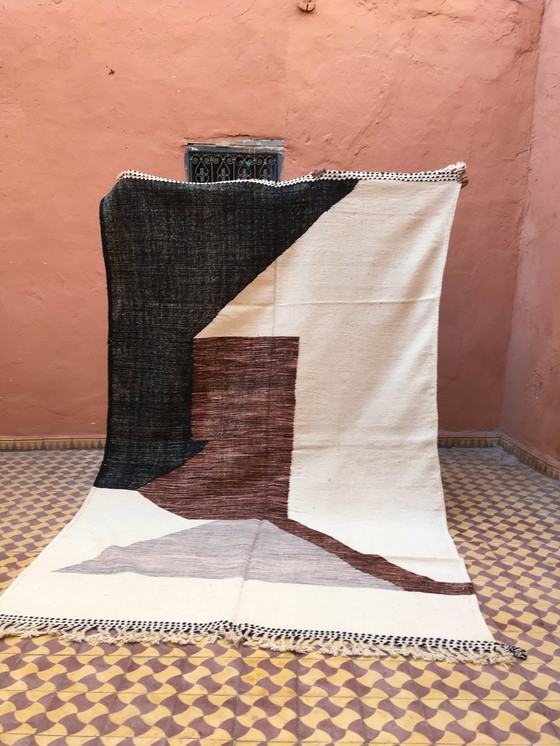 Image 1 of Kelim Boujaad Berber Teppich 315 X 201 Cm