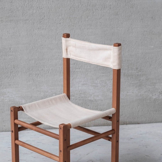 Image 1 of Satz von 14 italienischen Vintage-Esszimmerstühlen, 1970er Jahre