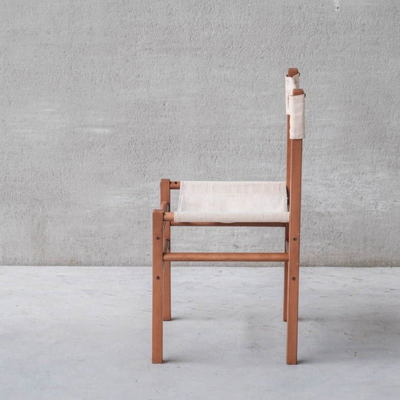 Image 1 of Satz von 14 italienischen Vintage-Esszimmerstühlen, 1970er Jahre