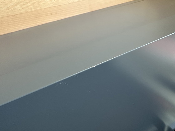 Image 1 of Pastoe TV-Schrank, L-Series Grau, mit großer Schublade.