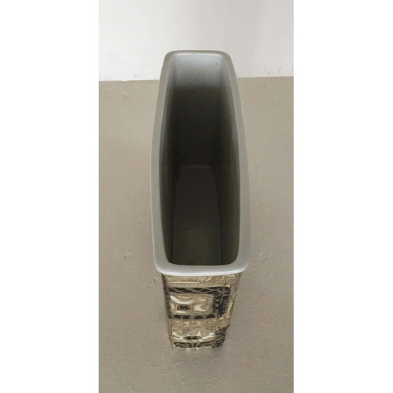 Image 1 of Vintage Baca Steingutvase von Nils Thorsson für Royal Copenhagen, Dänemark 1960
