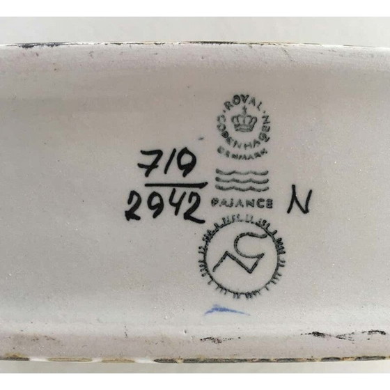 Image 1 of Vintage Baca Steingutvase von Nils Thorsson für Royal Copenhagen, Dänemark 1960