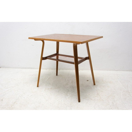 Image 1 of Mid Century Beistelltisch von Dřevopodnik Holešov, Tschechoslowakei 1960er Jahre