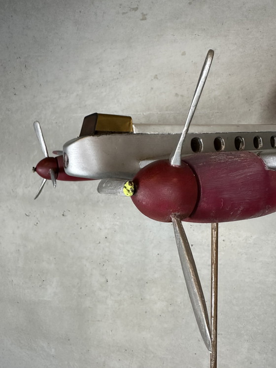 Image 1 of Vintage Xl (Spielzeug)-Flugzeug - Holz