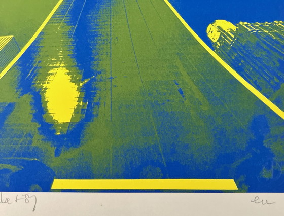 Image 1 of Siebdruck Henk Van Der Vet - New York