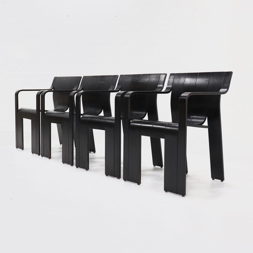 4x Castelijn von Gijs Bakker eetkamerstoel