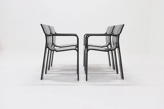 Image 1 of 4x Castelijn von Gijs Bakker eetkamerstoel