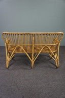 Mid-Century Rattan Belse 8, 2-Sitzer-Sofa, Dutch Design, 1950