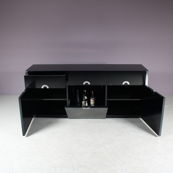 Image 1 of Sideboard mit 3 Elementen von Willy Rizzo für Mario Sabot, Italien 1970