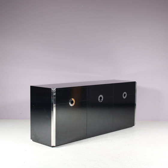 Image 1 of Sideboard mit 3 Elementen von Willy Rizzo für Mario Sabot, Italien 1970