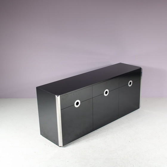 Image 1 of Sideboard mit 3 Elementen von Willy Rizzo für Mario Sabot, Italien 1970