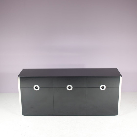 Image 1 of Sideboard mit 3 Elementen von Willy Rizzo für Mario Sabot, Italien 1970