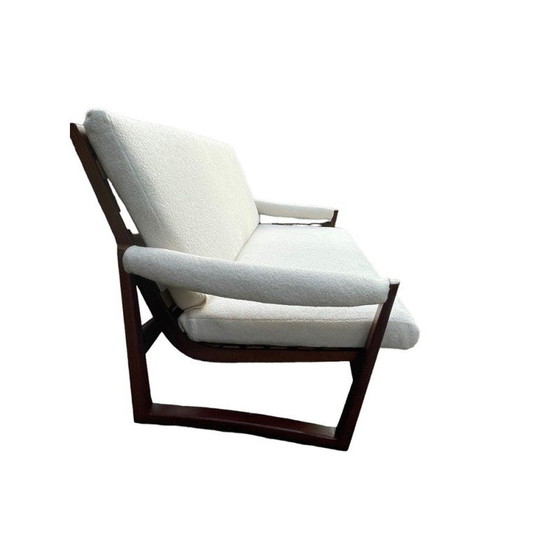 Image 1 of Mid century Guy Rogers afromosia sofa