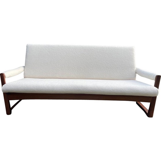 Image 1 of Mid century Guy Rogers afromosia sofa