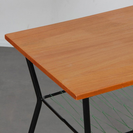 Image 1 of Vintage-Tisch aus Metall und Holz, 1960