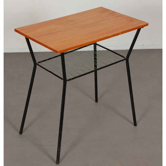 Image 1 of Vintage-Tisch aus Metall und Holz, 1960