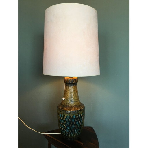 Skandinavische Keramik-Tischlampe, 1950