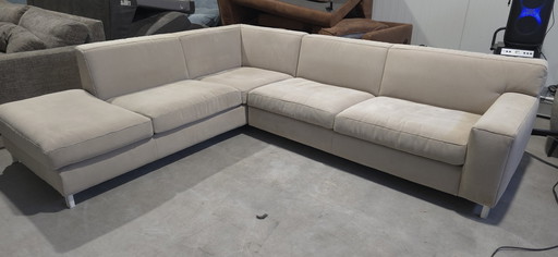 Topfarm Ecksofa Beige / Taupe