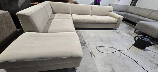 Topfarm Ecksofa Beige / Taupe