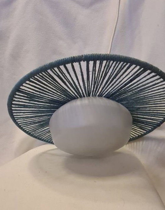 Image 1 of Dkn Leuchten Kordel/Stroh Blau