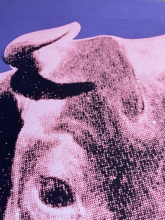 Image 1 of Andy Warhol nach (1928-1987), Cow, 1976 (pink&purple), Copyright 2013 The Andy Warhol Foundation for Visual Arts, Inc. Gedruckt