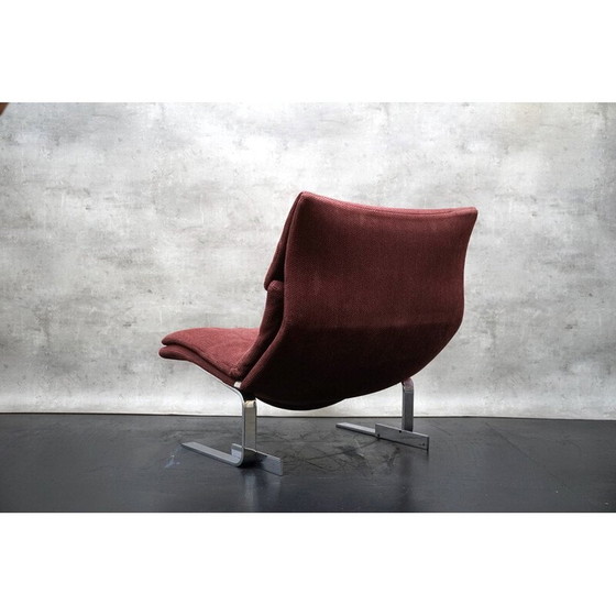Image 1 of Onda Wave Sessel, Vintage, von Giovanni Offredi für Saporiti, 1970