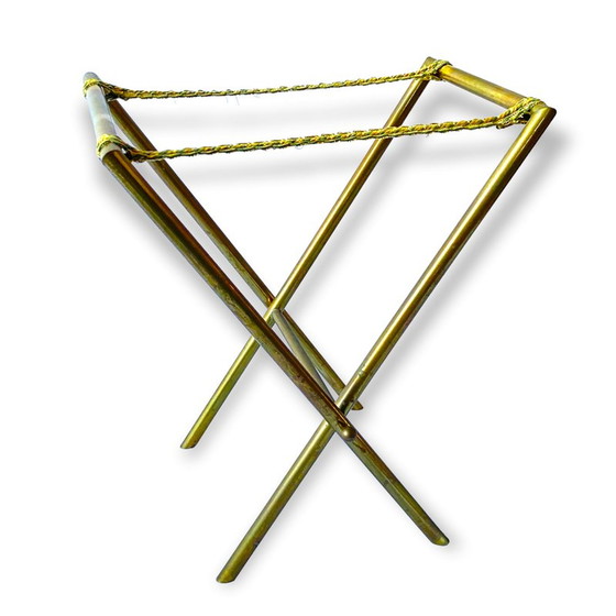 Image 1 of Klappbarer Couchtisch "Stadt der Karten" von Piero Fornasetti, Italien 1950er Jahre