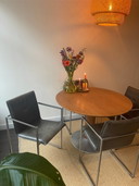 Runder Esstisch aus Holz arco