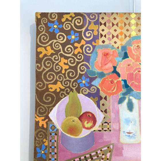 Image 1 of Vintage-Gemälde von Jos Seeuws, Belgien 1970er Jahre