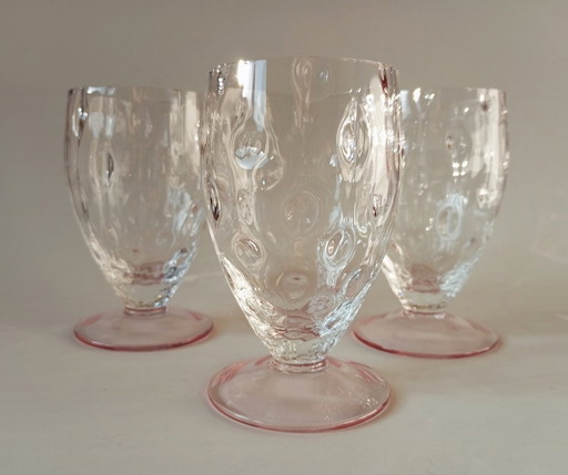 Koloman Moser Jugendstil 'Meteor' Amethyst Kristallglas für Meyr'S Neffe/Bakalowits Söhne 1899/1900