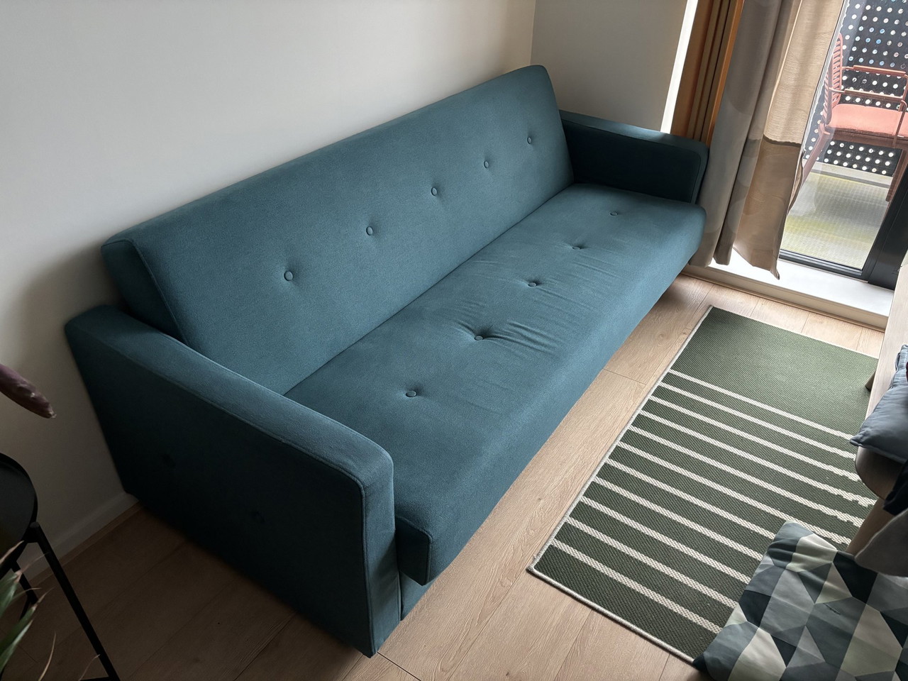 Made teal sofa discount