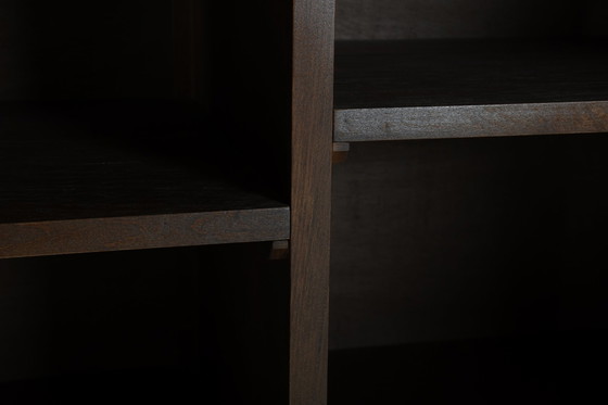 Image 1 of Skulpturales geschwungenes Sideboard aus Holz