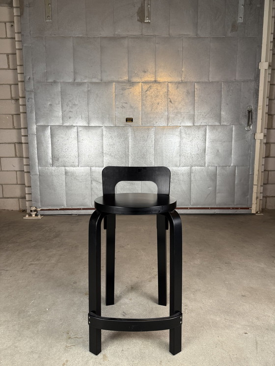 Image 1 of 4X Artek K65 Barhocker