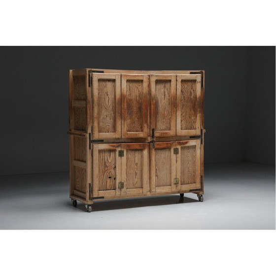 Image 1 of Eichenholz-Lagerraum im Vintage-Stil