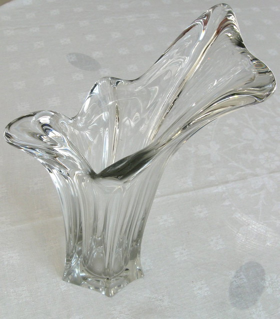 Image 1 of Vintage Design Vase Aus Kristall