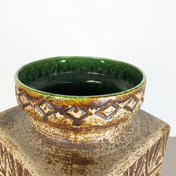 Image 1 of Bodenvase aus Keramik von Bodo Mans von Bay Ceramics, Deutschland, 1970er Jahre