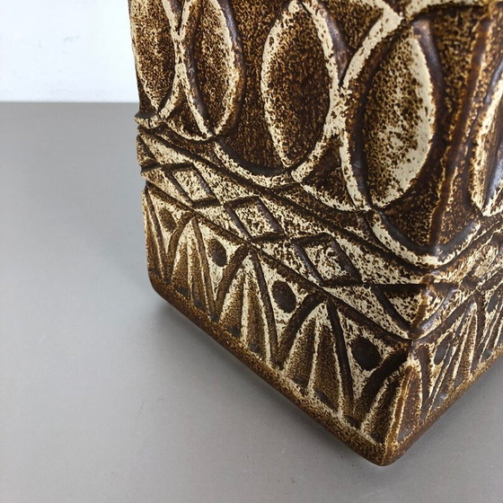Image 1 of Bodenvase aus Keramik von Bodo Mans von Bay Ceramics, Deutschland, 1970er Jahre