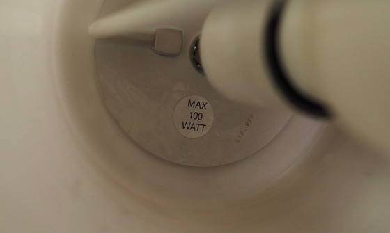 Image 1 of Weiße Hängeleuchte, Dänisches Design, 1970er Jahre, Hersteller: Fog & Morup