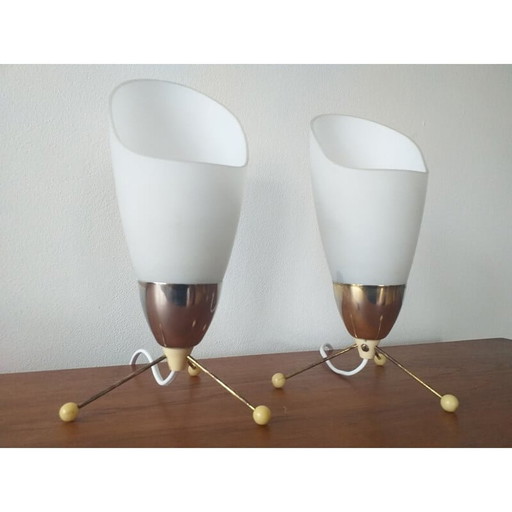 Paar alte Lampen, Tschechoslowakei 1970