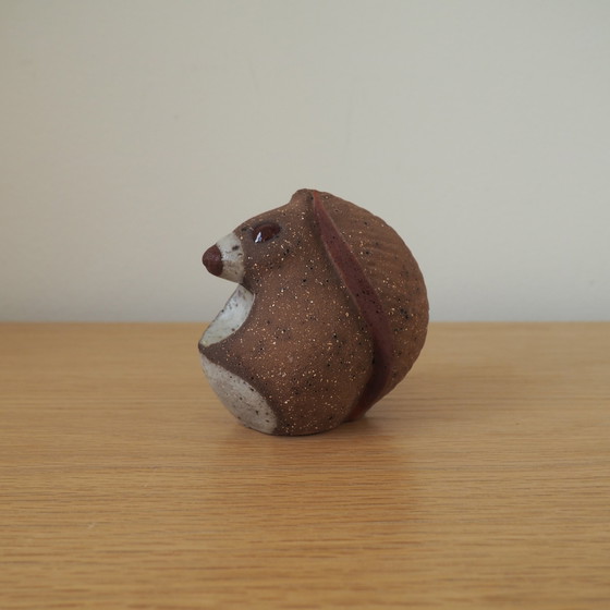 Image 1 of 1960er Eichhörnchen-Skulptur von Thomas Hellström für Nittsjö Schweden.