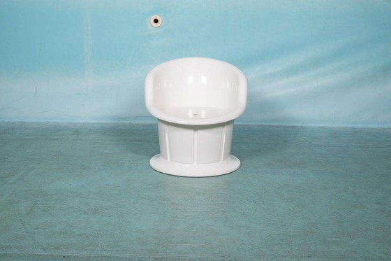 Image 1 of Weltraumzeitalter Eimerstuhl mit Stauraum, Ikea Popptorp Stuhl