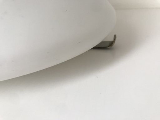 Vintage-Deckenlampe holländisches Design, mattiertes Glas - 1930er Jahre